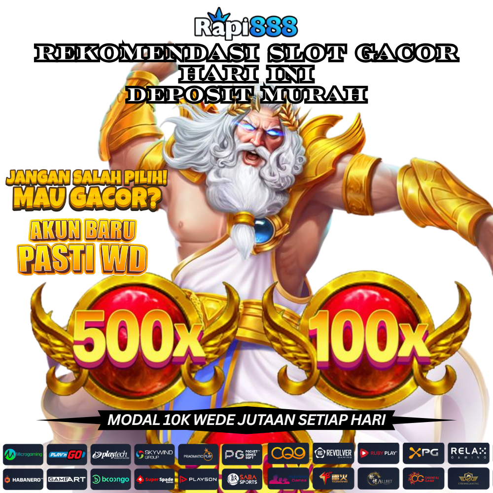 Rekomendasi Slot Gacor Hari Ini